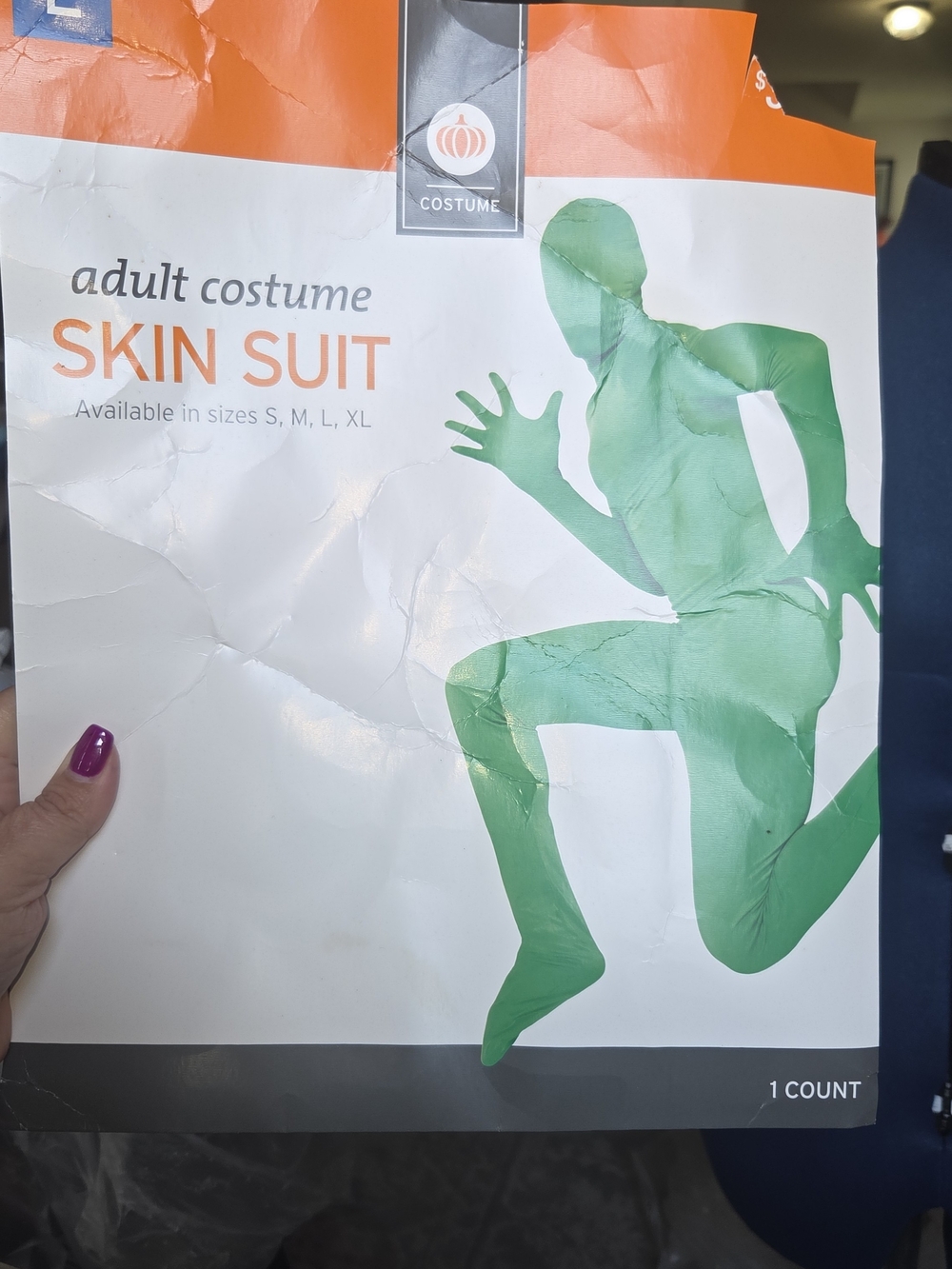 Green Skin suit costume in a sGreen Adult kin Suit Costume - Full Body Morphsuit